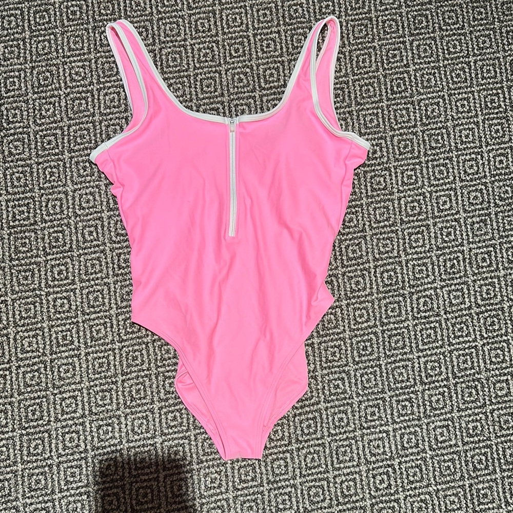 Pink One Piece Swimsuit